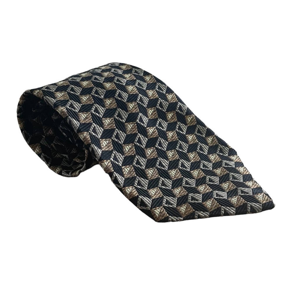Villa Bugatti Mens 100% Silk Tie